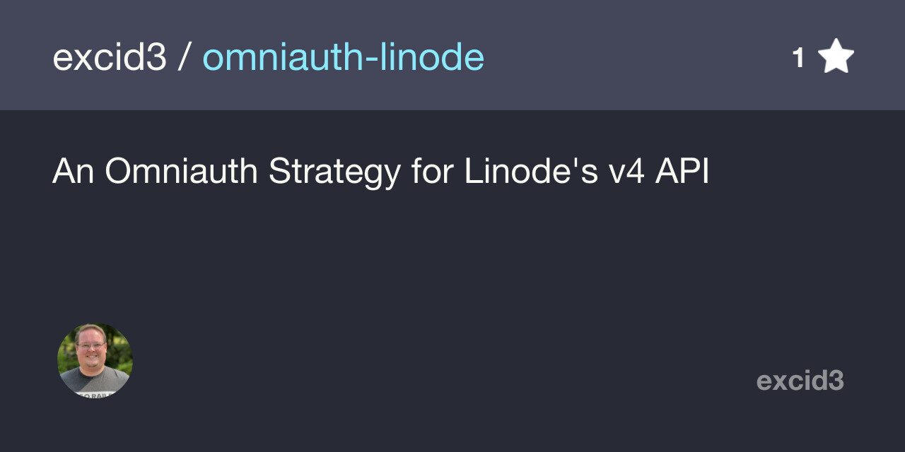 Omniauth Linode gem