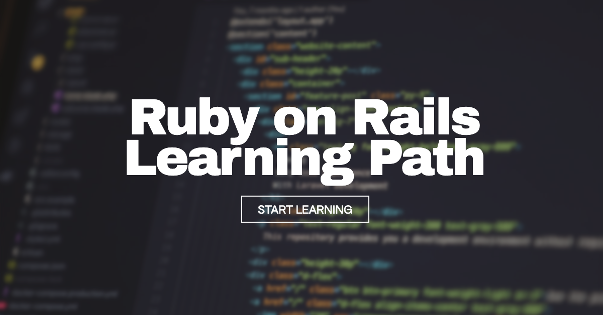 Learn Ruby on Rails