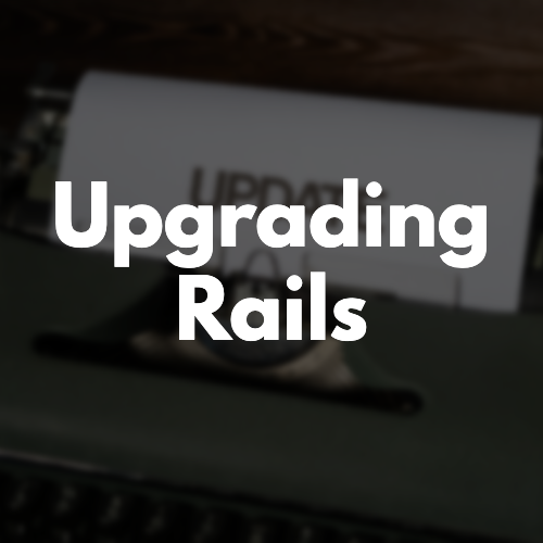 Upgrading Rails image